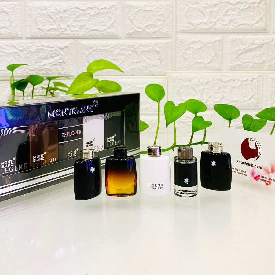 Set nước hoa nam Mont Blanc Interparfums nam tính, sang trọng và mạnh mẽ (new)