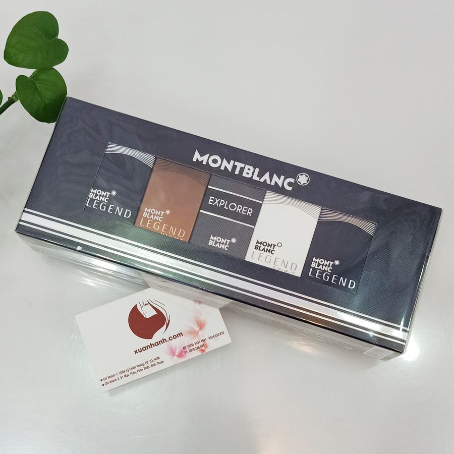 Set nước hoa nam Mont Blanc Interparfums nam tính, sang trọng và mạnh mẽ (new)