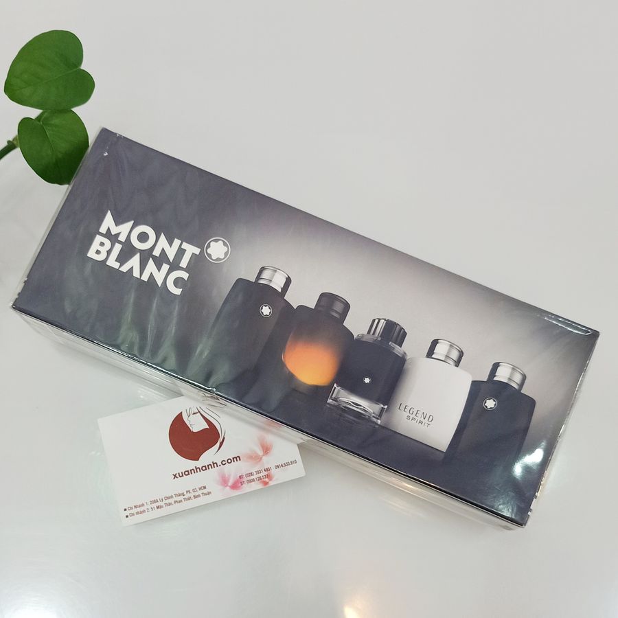 Set nước hoa nam Mont Blanc Interparfums nam tính, sang trọng và mạnh mẽ (new)