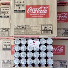 Thùng Coca Cola Nhật Bản #Original Taste - vị nguyên bản siêu thơm ngon, 30 lon (HOT)
