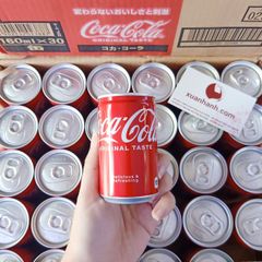 Thùng Coca Cola Nhật Bản #Original Taste - vị nguyên bản siêu thơm ngon, 30 lon (HOT)