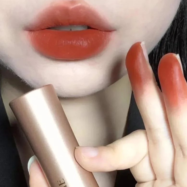 Son Lancome 299 L'absolu Rouge Intimatte lì mịn, French Cashmere cam đỏ gạch