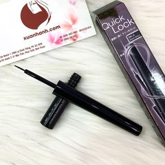 Bút vẽ mắt nước Kanebo Kate Quick Lock WP chống lem trôi, nét mảnh #BK-2 đen 