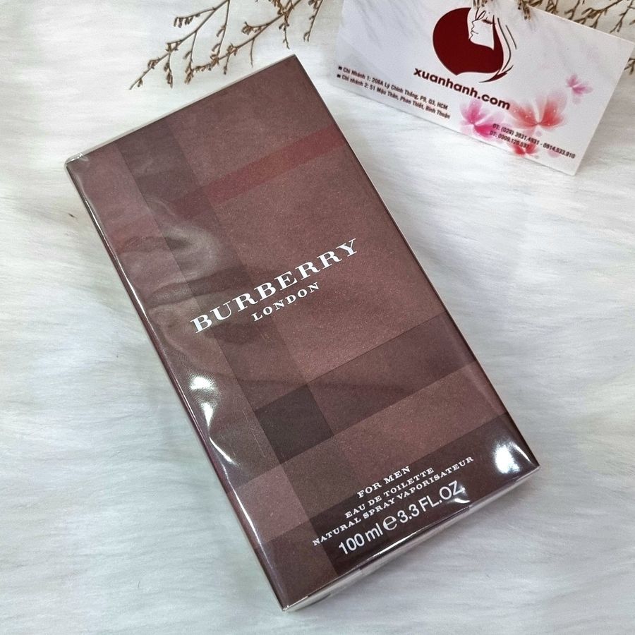 Nước hoa Burberry London For Men sang trong, mạnh mẽ và hiện đại - EDT 