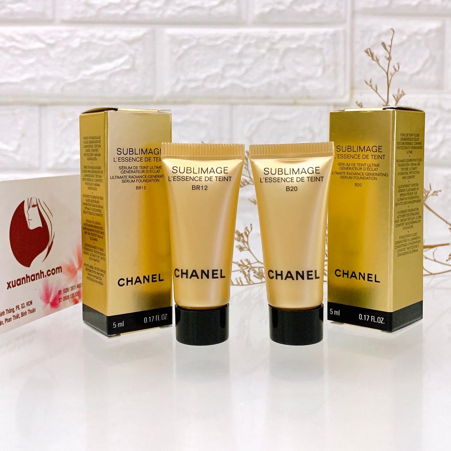 Kem nền Chanel Sublimage L'essence De Teint căng mướt, che phủ, bền màu - 5ml