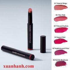 Son Kanebo GKC Intense Crayon Rouge lì mịn, #05 Sophisticated Wine - Hồng tím cá tính