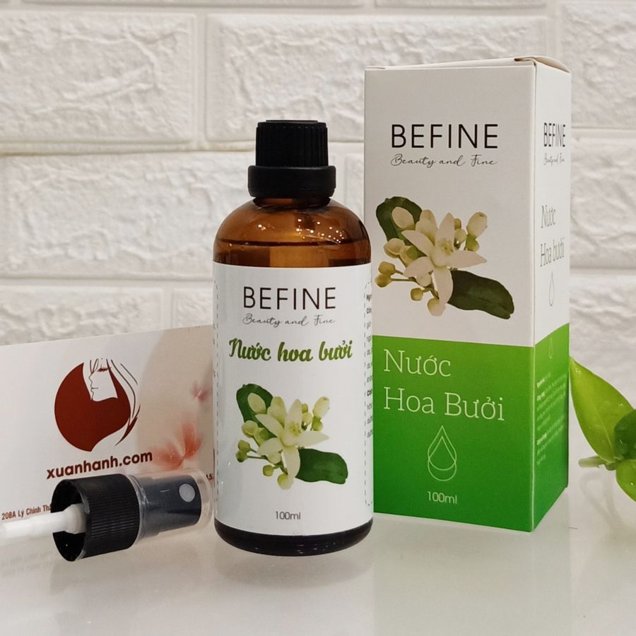 Nước Hoa Bưởi Befine  giúp cân bằng độ ẩm cho da, mềm mịn và thanh mát dễ chịu.