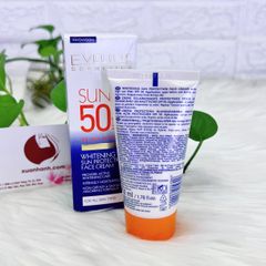 Kem chống nắng Eveline Sun Skin DNA Protection SPF50 bảo vệ da, trắng sáng (new)