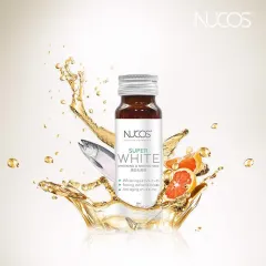 Nước uống đẹp da Nucos Super White trắng sáng, chống lão hóa và hỗ trợ bảo vệ da (HOT)