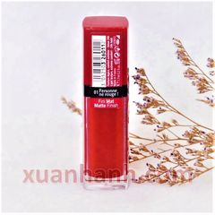 Son Bourjois Rouge Edition Velvet chất kem lì và bám môi, #01 Personne Ne Rouge đỏ tươi