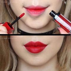 Son Bourjois Rouge Edition Velvet chất kem lì và bám môi, #15 Red-Volution đỏ cổ điển