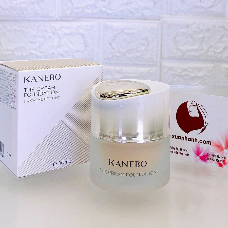 Kem nền Kanebo The Cream Foundation cao cấp, siêu mịn, che phủ hoàn hảo #OC-C