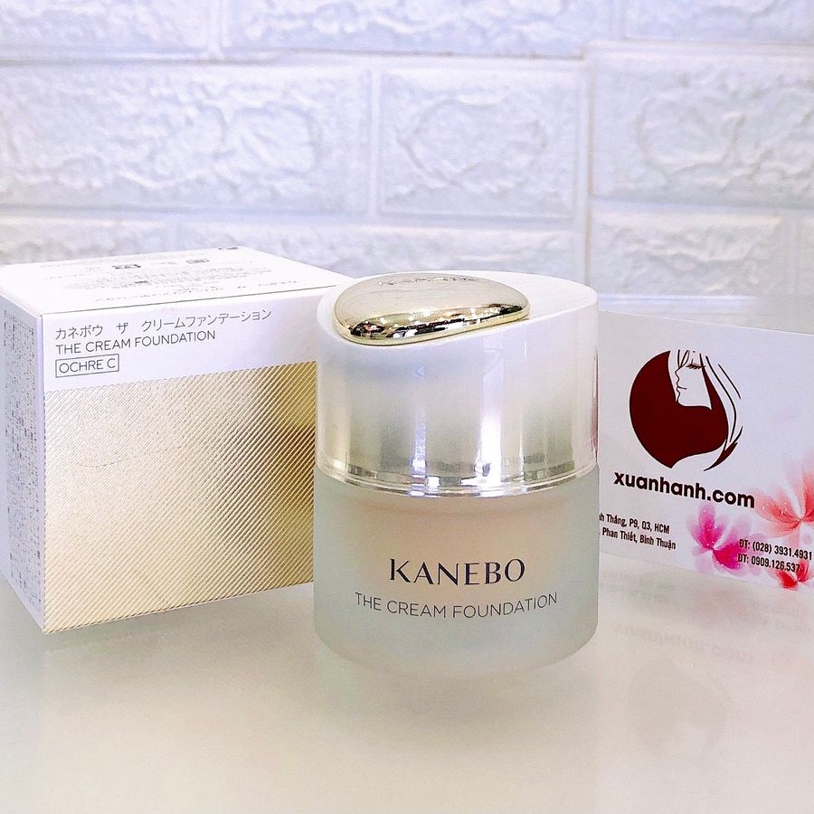 Kem nền Kanebo The Cream Foundation cao cấp, siêu mịn, che phủ hoàn hảo #OC-C