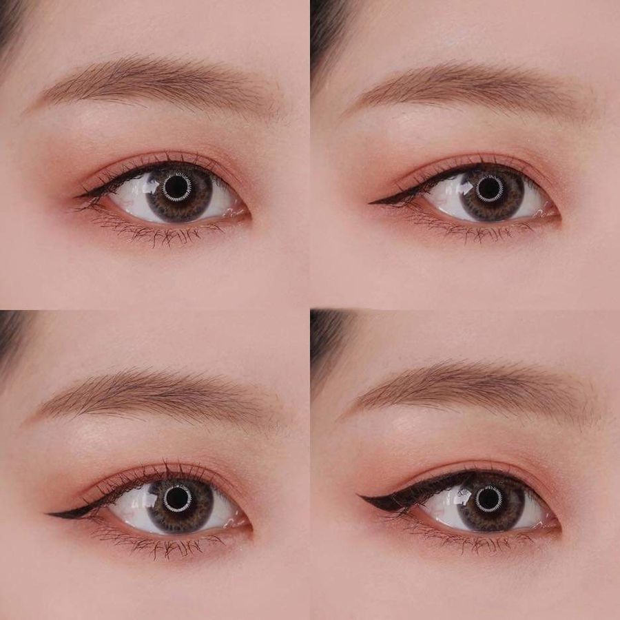 Liner Estee Lauder Double Wear 24h Waterproof siêu lì và sắc sảo, #01 Onyx - đen.