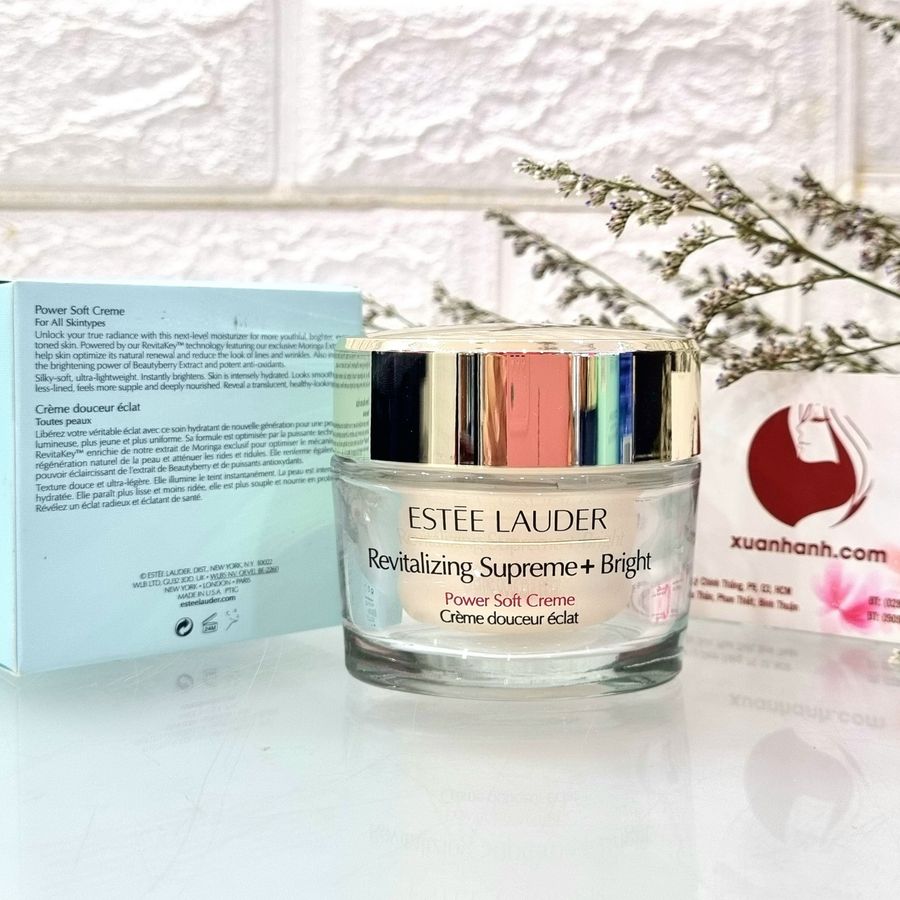 Kem dưỡng Estee Lauder Revitalizing Supreme+ Bright trắng sáng da toàn diện, 50ml (New)