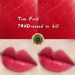 Son Tom Ford Lip Color dòng son thượng hạng, đỏ hồng #74 Dressed To Kill