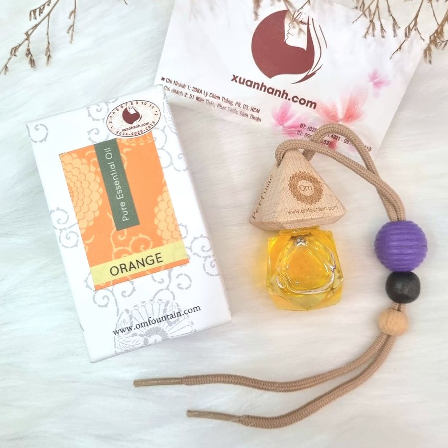 Tinh dầu xe hơi hương Orange ngọt ngào, hấp dẫn, trẻ trung, sống động