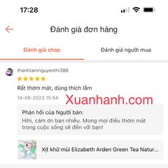 Xịt khử mùi Elizabeth Arden Green Tea Natural kháng khuẩn, thơm mát, 150ml