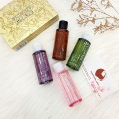 Set dầu tẩy trang Shu Uemura One Piece làm sạch sâu cho da,50ml*4 chai - Limited (new)