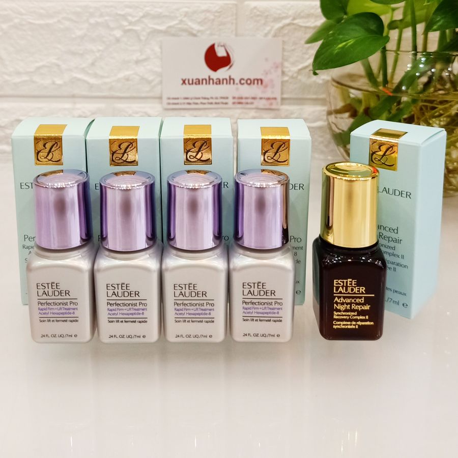 Combo 4 serum Estee Lauder Perfectionist Pro săn chắc, trẻ hóa da - Kèm quà tặng