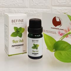 Tinh dầu thiên nhiên Befine Peppermint Essential - Bạc hà thông mũi, tỉnh táo, giảm stress