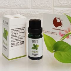 Tinh dầu thiên nhiên Befine Peppermint Essential - Bạc hà thông mũi, tỉnh táo, giảm stress