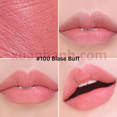 Son Estee Lauder Pure Color Love 100 Blase' Buff cam đất rất Tây, matte.