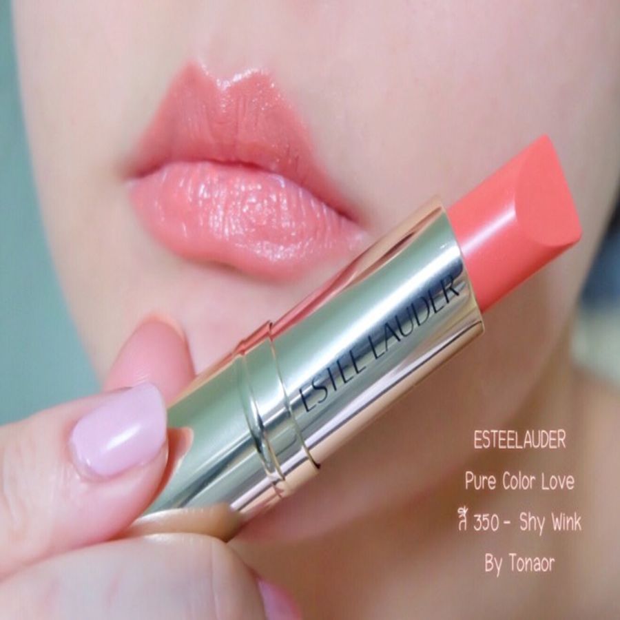 Son Estee Lauder Pure Color Love 350 Sly Wink cam sữa ngọt ngào