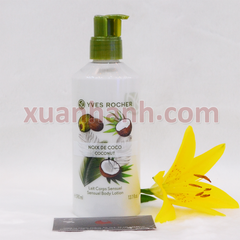 Sữa dưỡng thể Yves Rocher Noix De Coco thơm béo hấp dẫn như kẹo 390ml