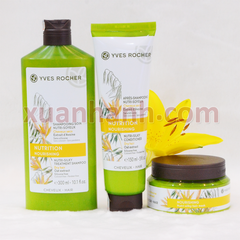 Dầu xả Yves Rocher Nutrition-Silky phục hồi cho tóc khô xơ chẻ ngọn,150ml