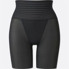 Quần định hình Uniqlo Body Shaper gen bụng, nâng mông, Black, M