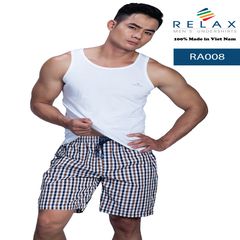 Áo thun lót Nam Relax - RA008 cotton 100% (Ba lỗ), size XL - MUA 1 TẶNG 1