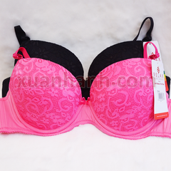 Áo ngực Nữ Relax - RTB2028 mút dày phối ren, quyến rũ_trẻ trung, nâng ngực sexy size A80