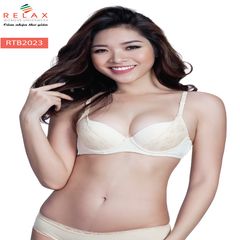 Áo ngực Nữ Relax - RTB2023 đắp ren, quyến rũ_năng động, mút nâng vừa phải size B80