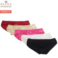 Quần lót Nữ Relax - RTB3017 phối ren tinh tế, quyến rũ, chất nhẹ, mát.