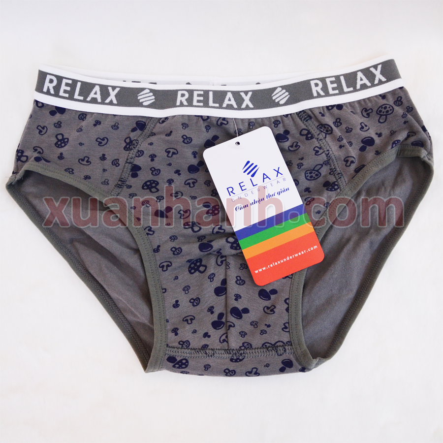 Quần lót Relax cho bé nam - RB002, quần cây nấm ngộ nghĩnh, size XL
