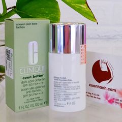 Kem chống nắng Clinique Even Better dạng sữa, dưỡng trắng SPF50, PA+++