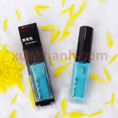 Sơn móng Kanebo Kate Nail Color BU1 xanh cyan, màu độc đẹp, rất Tây BU1