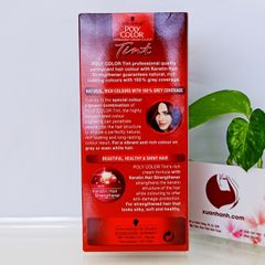 Thuốc nhuộm phủ bóng Schwarzkopf Poly Color #71 Mahogany nâu đồng ánh đỏ, cá tính