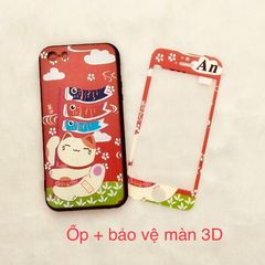 Ốp lưng điện thoại Iphone các loại, mẫu rực rỡ + dán cường lực 3D mẫu Tết