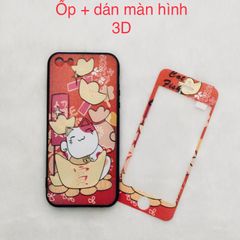 Ốp lưng điện thoại Iphone các loại, mẫu rực rỡ + dán cường lực 3D mẫu Tết