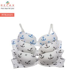 Áo ngực Nữ Relax - RTB2025 mỏ neo tinh tế, thấm hút thoải mái size B80