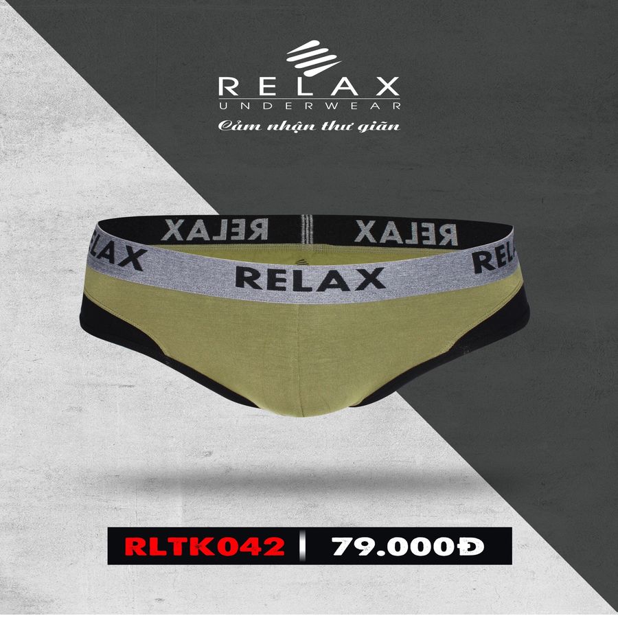 Quần lót Nam Relax - RLTK042 (Brief) cạp cao, chất vải thoáng mát size L