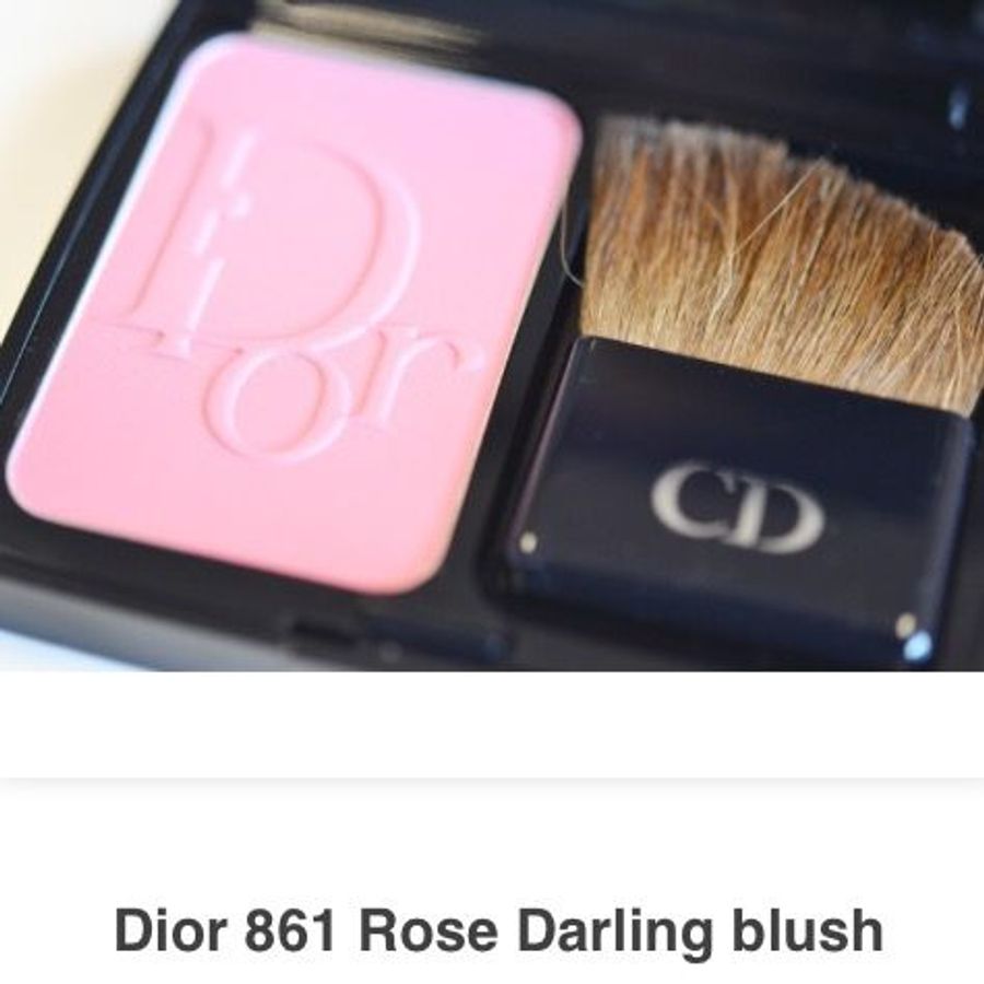 Phấn má hồng Dior 861 Dior Blush màu hồng ánh tím dịu dàng, tester