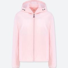 Áo gió Uniqlo chống nắng, cản mưa, gió, bụi...siêu thoáng, nhẹ, S, Pink