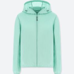 Áo gió Uniqlo chống nắng, cản mưa, gió, bụi...siêu thoáng, nhẹ, S, Green