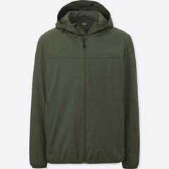 Áo gió nam Uniqlo chống nắng, cản mưa, gió, bụi siêu thoáng, #Olive - size M