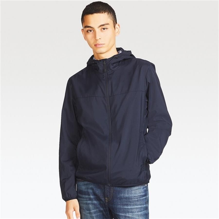 Áo gió nam Uniqlo chống nắng, cản mưa, gió, bụi siêu thoáng, L, Navy