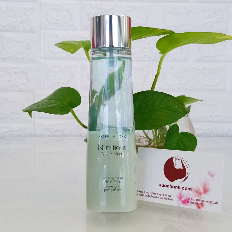 Nước hoa hồng Estee Lauder Micro-Algae Pore vi tảo thu nhỏ lỗ chân lông, kìm dầu.