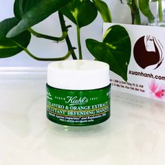 Mặt nạ ngủ Kiehl's Cilantro & Orange - ngò và cam thải độc da, chống xỉn màu da